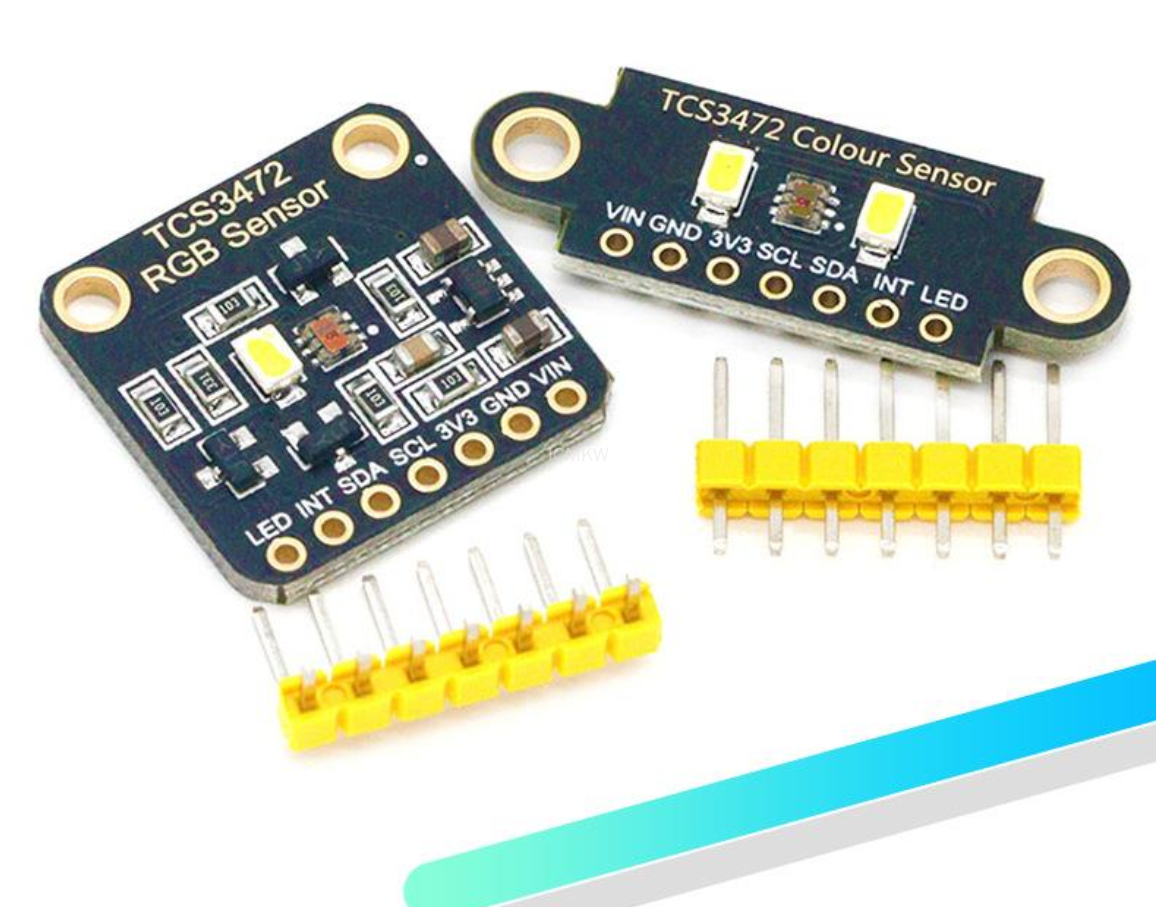TCS34725颜色识别传感器 RGB开发板 IIC通信颜色识别颜色感应模块