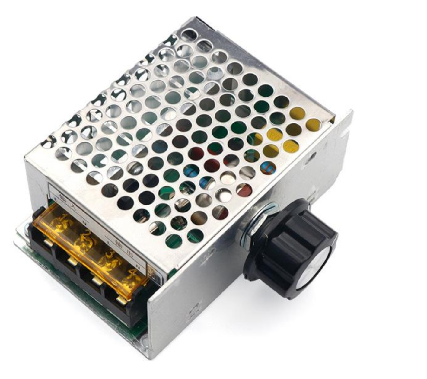 4000W 大功率可控硅 电子调压器 调光 调速 调温 配保险外壳