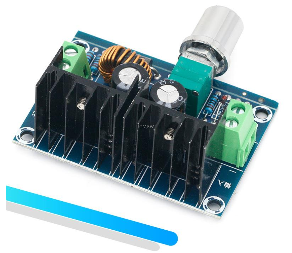 DC-DC降压模块 XL4016E1大功率直流调压板 大8A带稳压