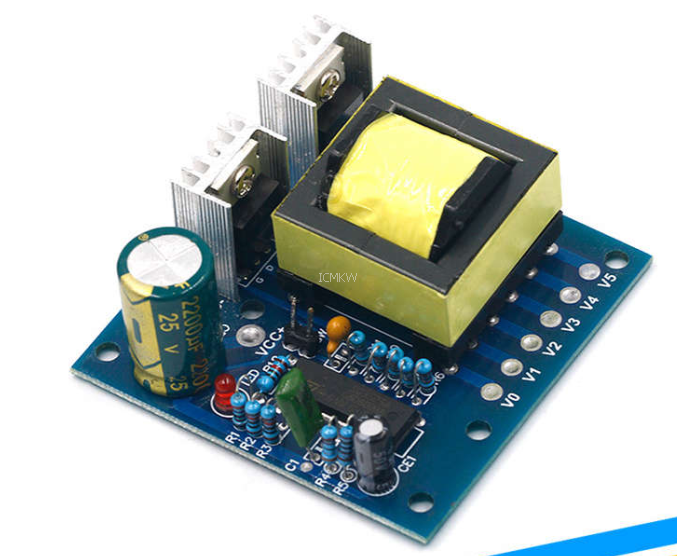 AC220V升压变压器 150W微型逆变器 电瓶DC12V升压升压板 逆变模块
