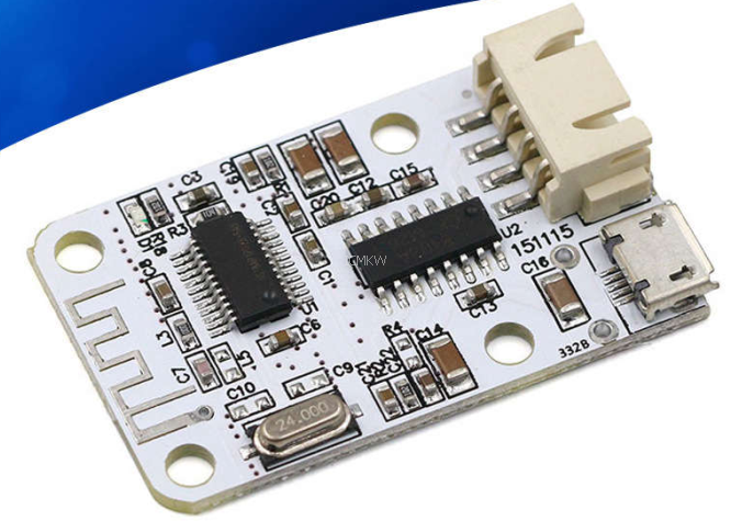 迷你蓝牙音响数字功放板 USB供电 蓝牙接收数字功放
