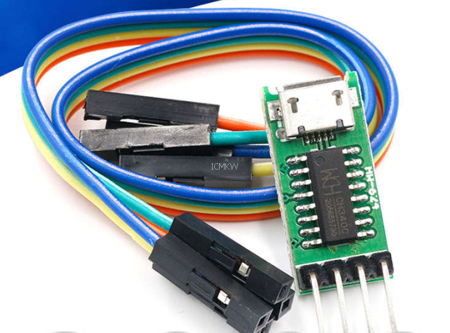 CH340C USB转TTL串口ISP下载模块 51 STM32 Micro win7 10 CH3  40T