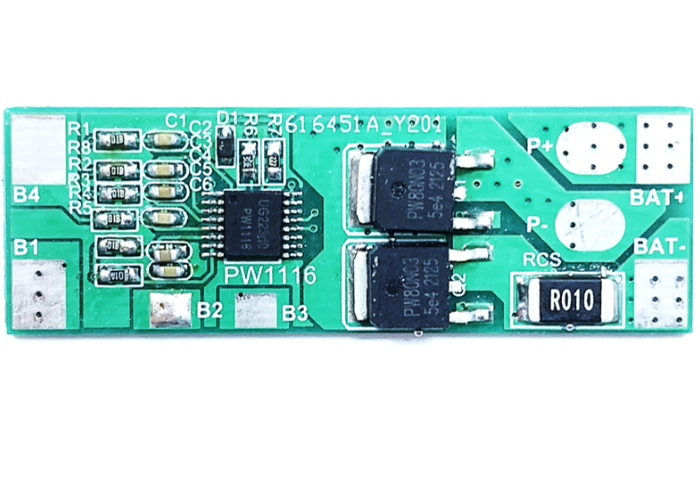 五节串联锂电池保护方案板， 10A 过流-147号板